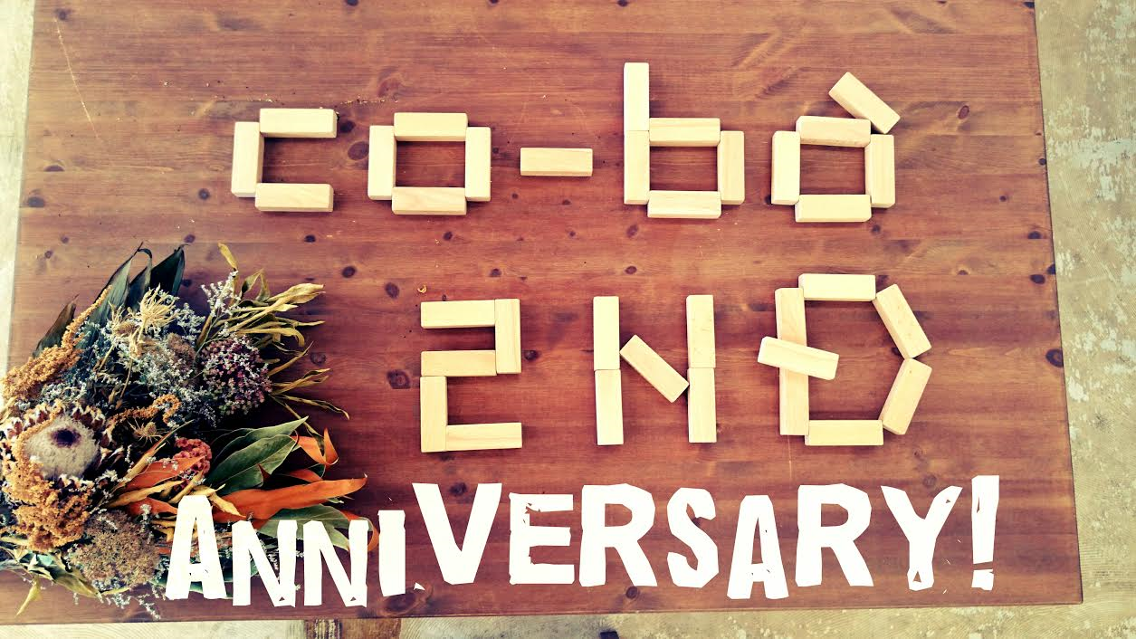 ＜co-ba koriymama 2nd anniversary！開催のご案内＞