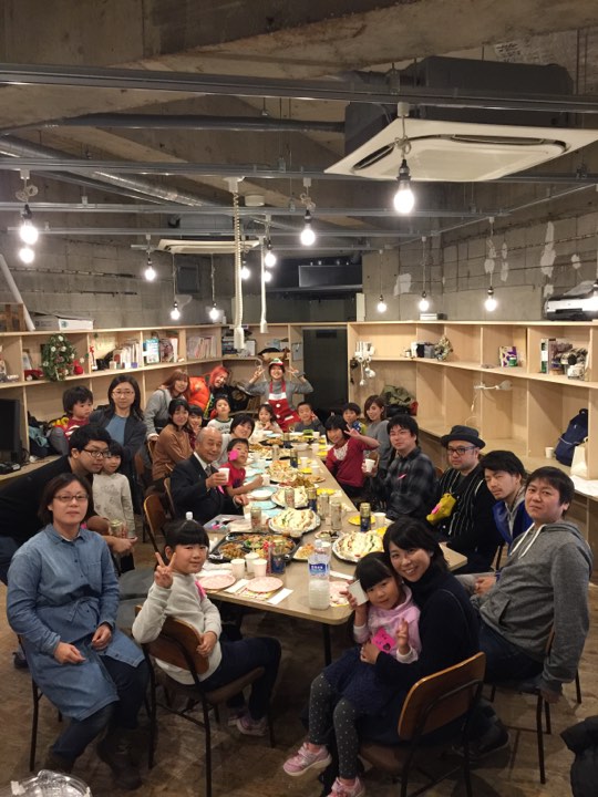 【イベント】12/13(水)クリパ&忘年会を開催しました〜大人が子どもに事業説明？〜