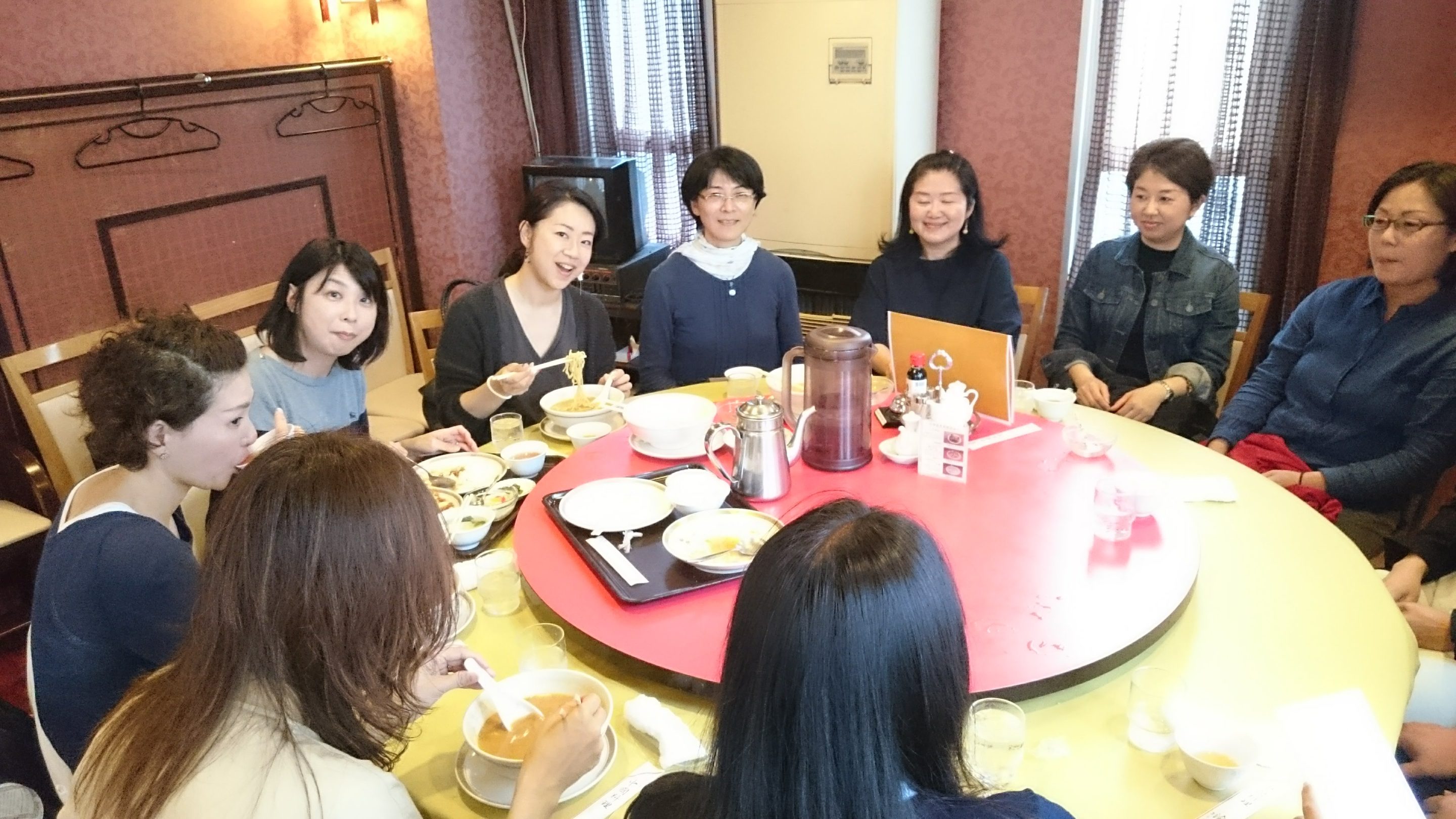 4月ランチ交流会は12名参加! 5月交流会はディナータイムに行います