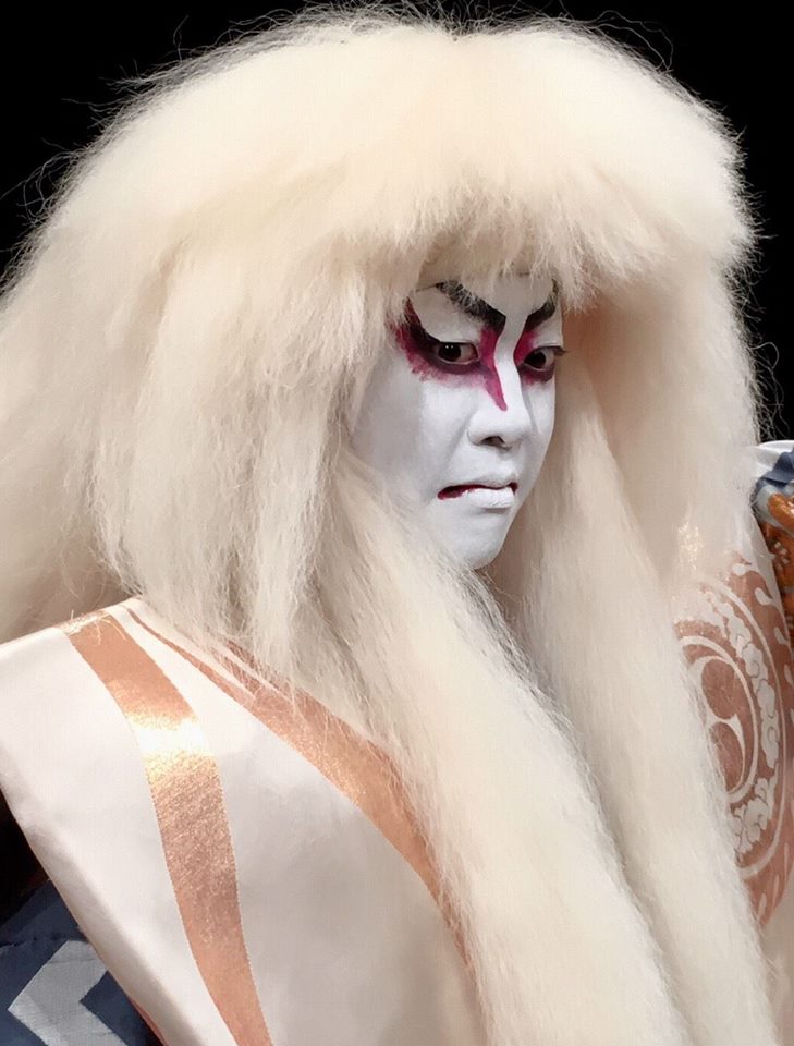 歌舞伎化粧体験 in co-ba