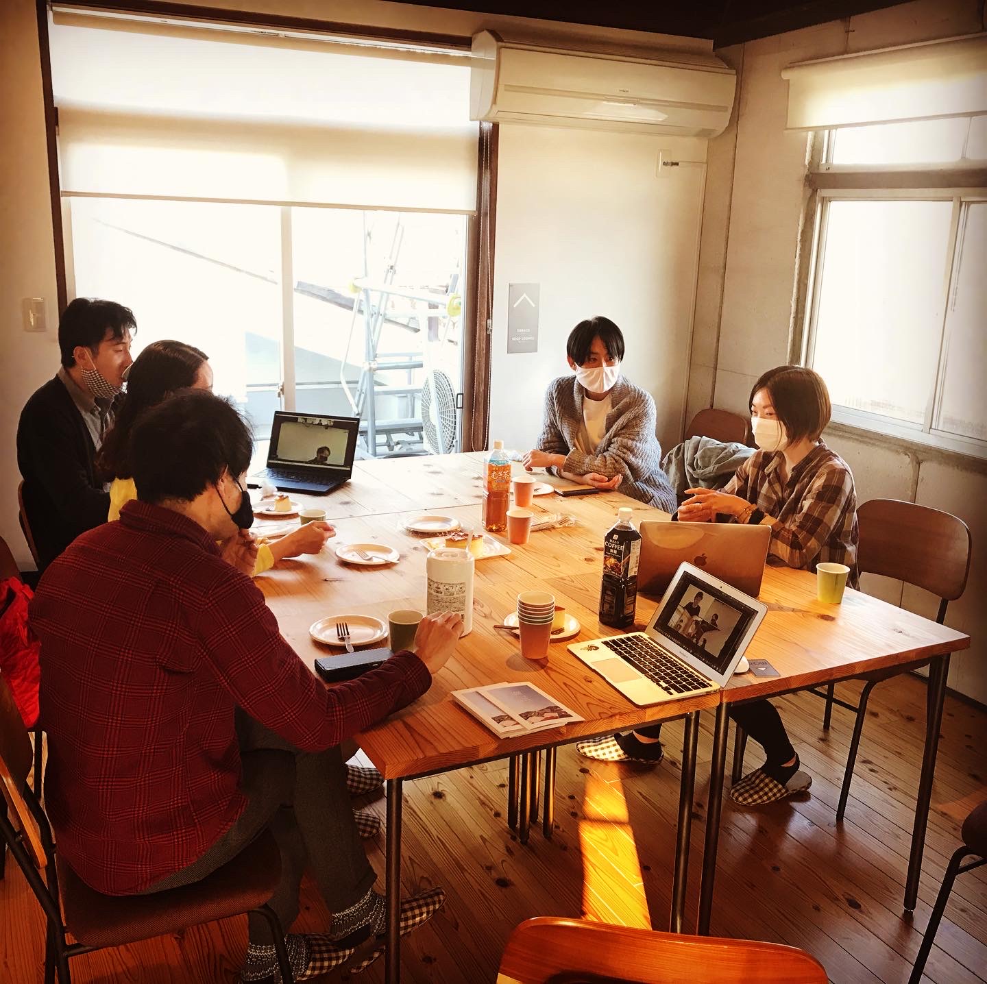 co-ba近江八幡-会員交流会「木曜会」を開催しました．