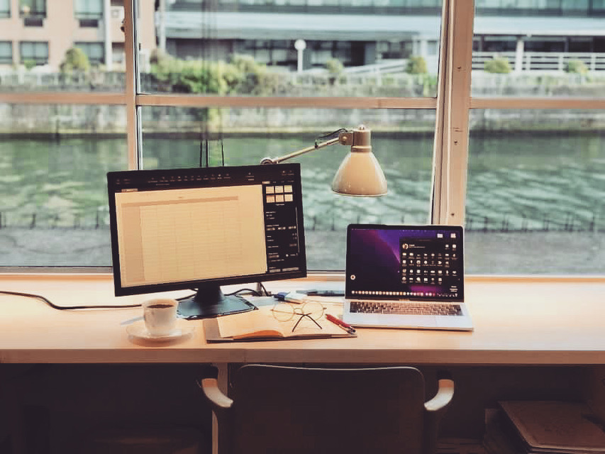 co-ba nakanoshima にディスプレイがやって来ました！